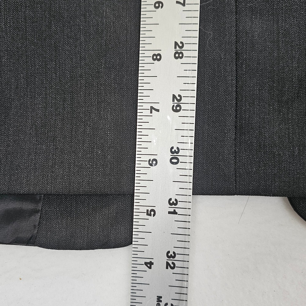 Lauren Ralph Lauren Mens 48R Wool‎ Blazer Charcoal Grey Sport Coat - Picture 3 of 9